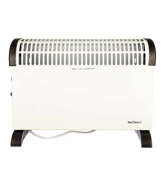 Конвектор электрический Neoclima Fast 2000 w белый, 2000 Вт, 20 м2, термостат