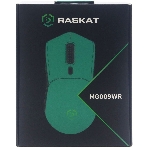 Мышь беспроводная/проводная Raskat MG009WR зеленый, 5000 dpi, радиоканал, USB, кнопки - 7, фото3