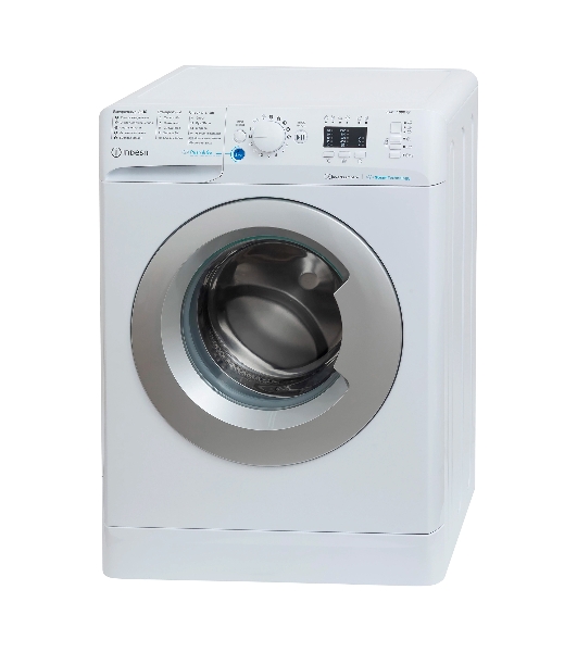 Стиральная машина Indesit BWSA 6109 WSV RU белый, загрузка фронтальная 6 кг, 1000 об/мин, класс: А