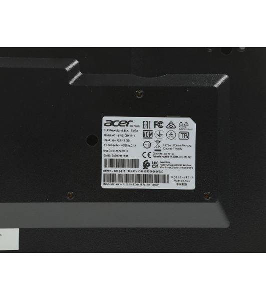 Проектор Acer X1228i, DLP 3D, XGA, 4500Lm, 20000/1, HDMI, Wifi, 2.7kg, Euro Power EMEA