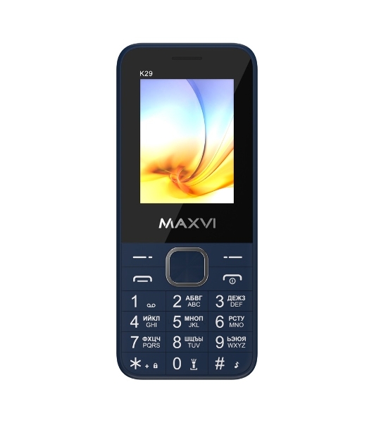Мобильный телефон Maxvi K29 синий