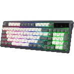 Клавиатура Oklick 731G проводная, USB Type-A, серый/белый, фото4