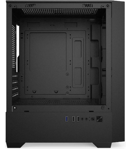Компьютерный корпус Accord ACC-ZCU1B черный без БП mATX 3x120мм 1xUSB3.0 1xUSB3.1 audio