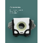 Пылесос Blackton Bt VC1401B белый/оранжевый, 350/1400 Вт, уборка сухая, пылесборник мешок 1,5 л, фото9