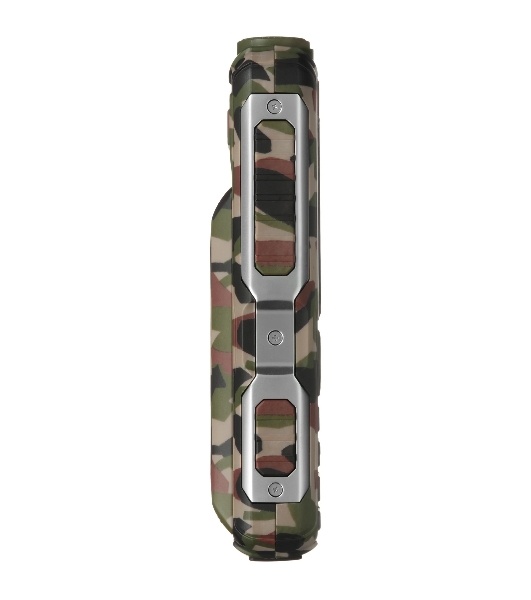 Мобильный телефон BQ 2430 Tank Power серебро/камуфляж