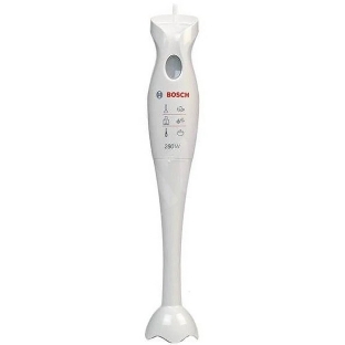 Блендер погружной Bosch MSM 6B100 белый, 280 Вт, 1 скорость