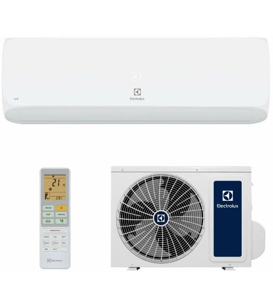 Кондиционер сплит-система Electrolux Loft EACS-12HAL/N8 12000 BTU, 30 м², 28 дБ, охлаждение, обогрев, белый