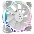 Вентилятор для корпуса Alseye Halo 4.0-W kit (3шт.) белый, 120 мм, 1300 об/мин, 24.8 дБ, 4 pin, фото3