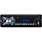 Автомагнитола Digma MCP-227B, 1 DIN, Bluetooth, USB Type-A, AUX, пульт ДУ, фото 1