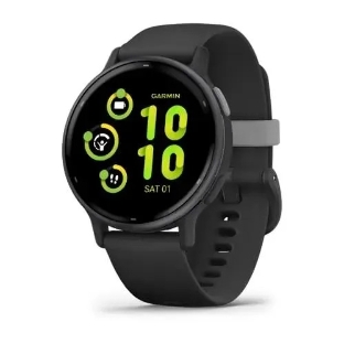 Умные часы Garmin Vivoactive 5, 1.2' AMOLED, 5G, Wi-Fi, Bluetooth, NFC, 5 ATM, черный