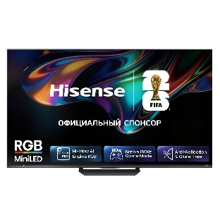 Телевизор Hisense 55' RGB MiniLED 4K UHD 55UR8S