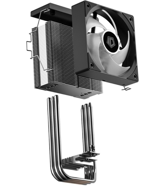 Кулер Cooler ID-Cooling SE-903-XT V2 ARGb LGA1851/1700/1200/115X/AM5/AM4 (TDP 150W, PWM, 3 тепл.трубки прямого контакта, FAN 100мм, Addressable RGb LED) RET