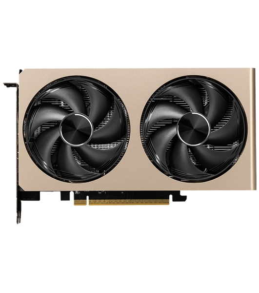 Видеокарта MSI RTX 5060 8G INSPIRE 2X OC, NVIDIA GeForce RTX 5060, 8 ГБ GDDR7, 128 бит, PCI-e 5.0, 1xHDMI, 3xDP