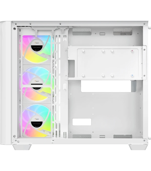 Компьютерный корпус Ocypus Iota C70 WH Curve ARGB Digital ATX без БП (Iota-C70-WHD400CD-GL)