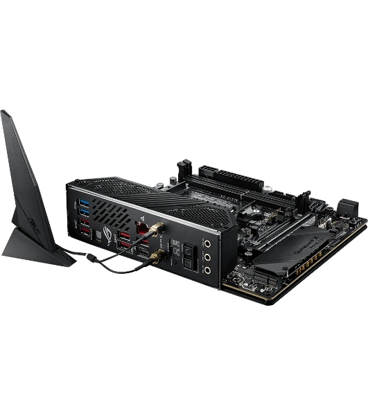 Материнская плата ASUS ROG CROSSHAIR VIII IMPACT, AM4, AMD X570, 2xDDR4, 4xSATA, 2xM.2, 1xPCIe 4.0 x16, 1x1Gb LAN, Wi-Fi 6, Bluetooth 5.0, 1xUSB-C 10Gbps, 5xUSB-A 10Gbps, 2xUSB-A 5Gbps, 7.1, Mini-DTX