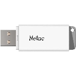 Флешка USB Netac U185 (NT03U185N-004G-20WH), 4Gb, USB 2.0, R/W 25/10, белый/серый, фото4
