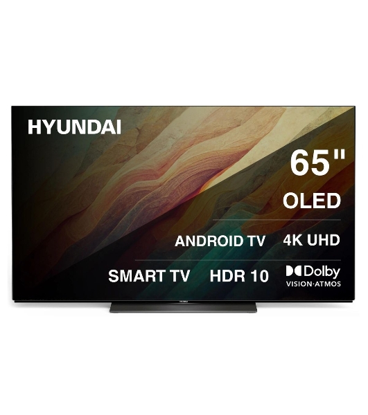 Телевизор Hyundai 65' H-LED65OBU7700 черный OLED UHD 120Hz Smart TV