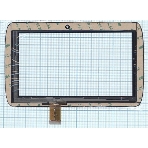 Сенсорное стекло (тачскрин) RP-254A-7.0-FPC-01, черное, фото2