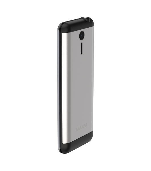 Мобильный телефон Maxvi X10i серебристый металлик