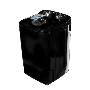 Стиральная машина Horizont WM-4601W черная, загрузка вертикальная 4.6кг, класс: A