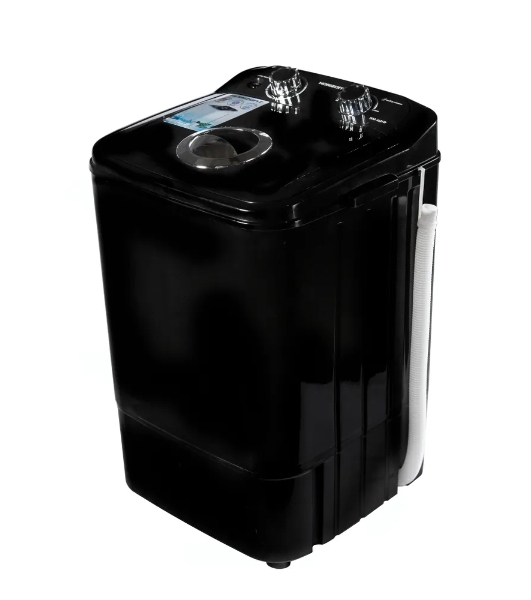 Стиральная машина Horizont WM-4601W черная, загрузка вертикальная 4.6кг, класс: A