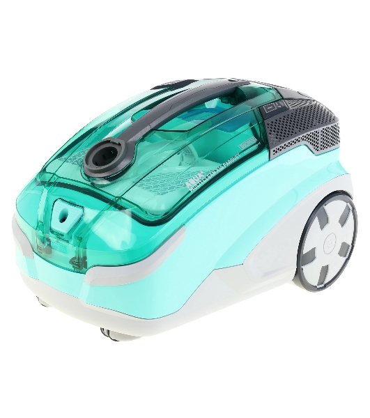 Пылесос моющий Thomas Multi Clean X10 Parquet аквамарин/серебристый, 325/1700 Вт, уборка влажная/сбор жидкости/сухая, пылесборник контейнер/мешок 6 л