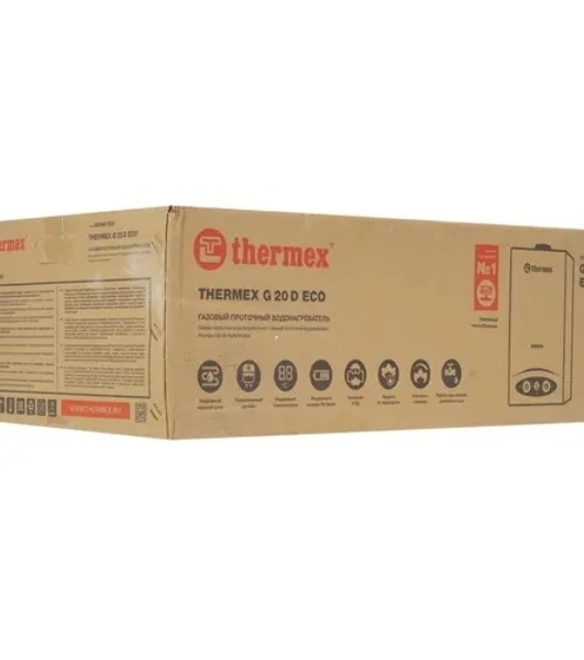 Колонка газовая Thermex G 20 D Eco белый