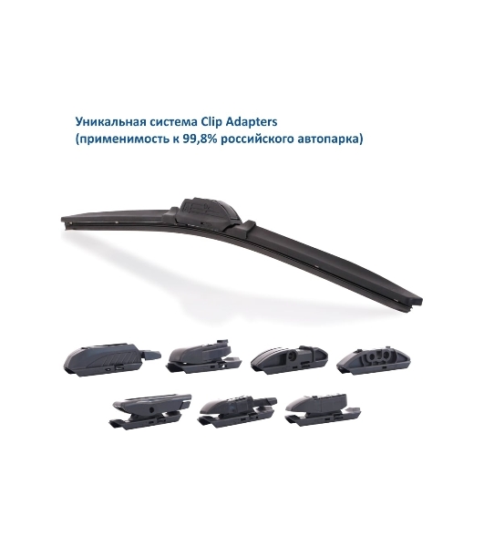 Бескаркасная щетка GOODYEAR GY000437 PREMIUM 17''/43см