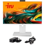 Моноблок IRU Tactio 23IW 23.8' Full HD i5 1235U (1.3) 16Gb SSD512Gb Iris Xe Windows 11 Pro GbitEth WiFi BT 120W Cam белый 1920x1080 (RUS), фото9