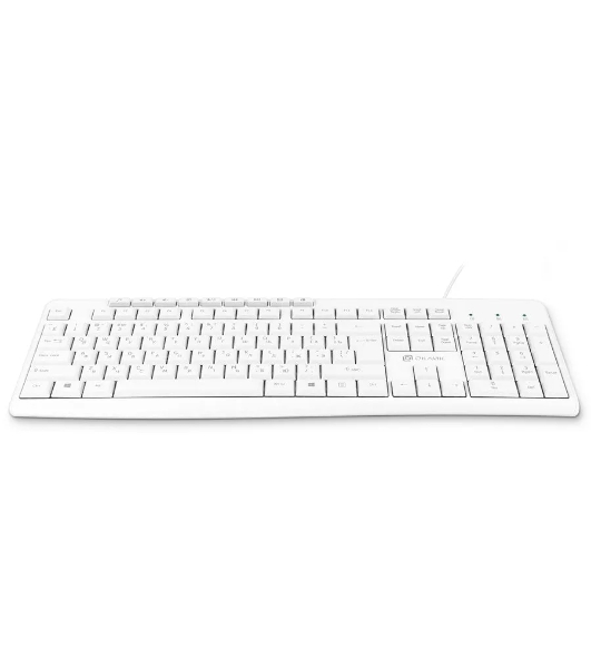 Клавиатура Oklick 305M проводная, USB Type-A, белый