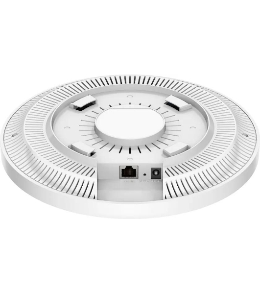 Точка доступа AX3000 Dual Band Ceiling Mount Wi-Fi 6 Access Point, Chipset MT7981, 802.11ax/ac/a/b/g/n, 2402Mbps at 5GHz + 574Mbps at 2.4GHz, 1 x 2.5G RJ45 Port, MU-MIMO, Support 12V DC or 802.3at PoE or Passive PoE, Internal Antennas, 48V passive PoE adapter included, Cudy Mesh Support
