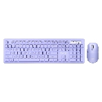 Комплект клавиатура+мышь Smartbuy 105AG беспроводной, USB, 1200 DPI, лаванда, фото 1