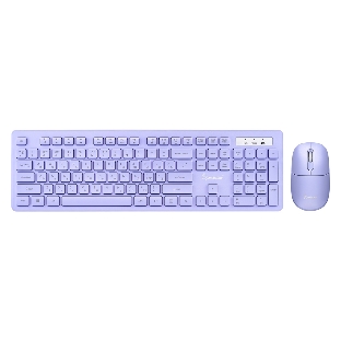 Комплект клавиатура+мышь Smartbuy 105AG беспроводной, USB, 1200 DPI, лаванда