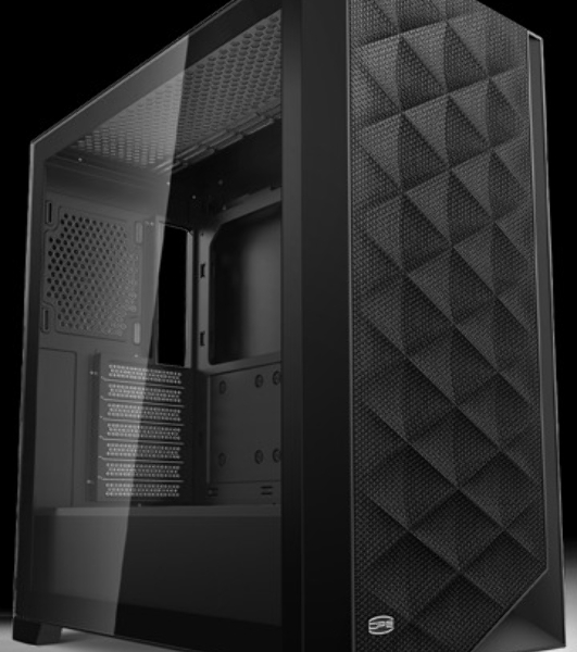 Компьютерный корпус без блока питания PCCooler C3D510 BK, Mesh Mid Tower, черный, TG, 0.7 SPCC, no fans E-ATX, ATX, mATX, mITX 170/390/205mm 2x2.5', 2x3.5', 7xPCI 2xUSB-A 3.0 455x220x491mm