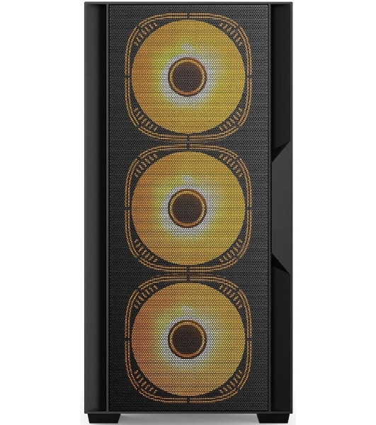 Компьютерный корпус Accord ACC-ZCU1B черный без БП mATX 3x120мм 1xUSB3.0 1xUSB3.1 audio