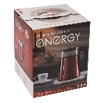 Чайник Energy E-200 (1,2 л), стекло, красный, двойной корпус, фото5