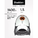 Пылесос Blackton Bt VC1401B белый/оранжевый, 350/1400 Вт, уборка сухая, пылесборник мешок 1,5 л, фото12