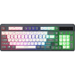 Клавиатура Oklick 731G проводная, USB Type-A, серый/белый, фото8