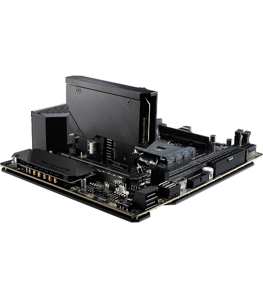 Материнская плата ASUS ROG CROSSHAIR VIII IMPACT, AM4, AMD X570, 2xDDR4, 4xSATA, 2xM.2, 1xPCIe 4.0 x16, 1x1Gb LAN, Wi-Fi 6, Bluetooth 5.0, 1xUSB-C 10Gbps, 5xUSB-A 10Gbps, 2xUSB-A 5Gbps, 7.1, Mini-DTX