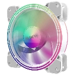 Вентилятор для корпуса Alseye Halo 4.0-W kit (3шт.) белый, 120 мм, 1300 об/мин, 24.8 дБ, 4 pin, фото6