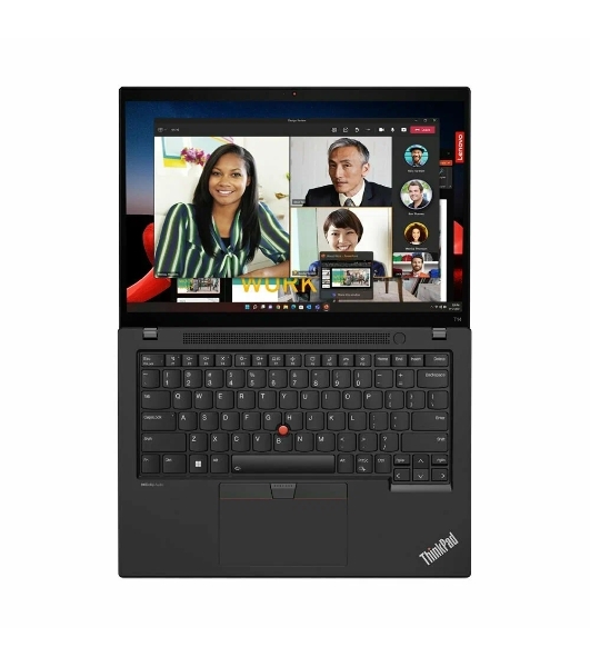 Ноутбук Lenovo ThinkPad T14 Gen 4 i7-1355U 16Gb SSD 512Gb Intel UHD Graphics 14 WUXGA IPS TS Cam 39.3Вт*ч Win11Pro(ENG) KBD RU\ENG Черный 21HD0077US
