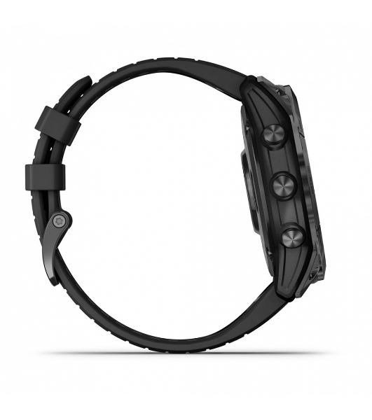 Умные часы Garmin Epix Pro Gen 2 Standard Edition, 1.4' AMOLED, ANT+, Bluetooth, GPS, NFC, Wi-Fi, 10 ATM, серый / черный