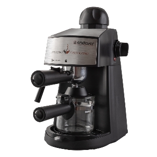 Кофеварка рожковая Endever Costa-1050 черный/стальной, исп. кофе - молотый, 0,2 л, 900 Вт, 5 бар