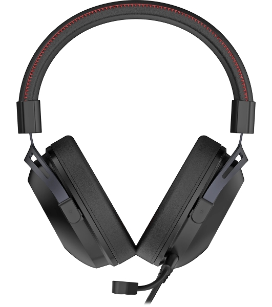 Гарнитура Defender Echo чёрный, проводная, подсветка