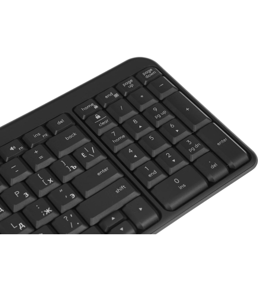 Клавиатура Logitech K251 беспроводная, Bluetooth, чёрный