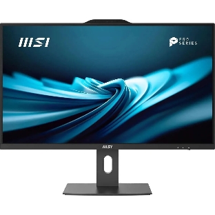 Моноблок MSI Pro AP272P 14M AiO 27' FHD(1920x1080)IPS AG Non-touch, Core i5-14400 (2.5GHz), 16Gb DDR5(2x8Gb), 512Gb SSD M.2, Intel UHD,WiFi,BT,camera, WirelessKB&mouse Eng/Rus,No OS,1y war-ty, черный (9S6-AF8321-802)