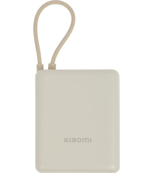 Портативный аккумулятор Xiaomi BHR9333GL 10000mAh PD 33W 3A USB-A/USB-C бежевый