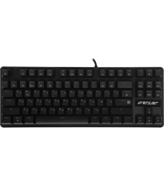 Клавиатура проводная Defender MECHANICAL AVENGER GK-412 RU