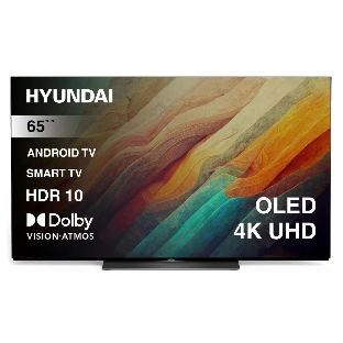 Телевизор Hyundai 65' H-LED65OBU7700 черный OLED UHD 120Hz Smart TV