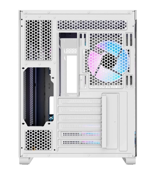 Компьютерный корпус Ocypus Iota C70 WH ARGb ATX/win/белый/6 ARGb fans/no PSU/Tempered Glass